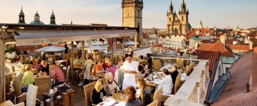 Dining in Prague